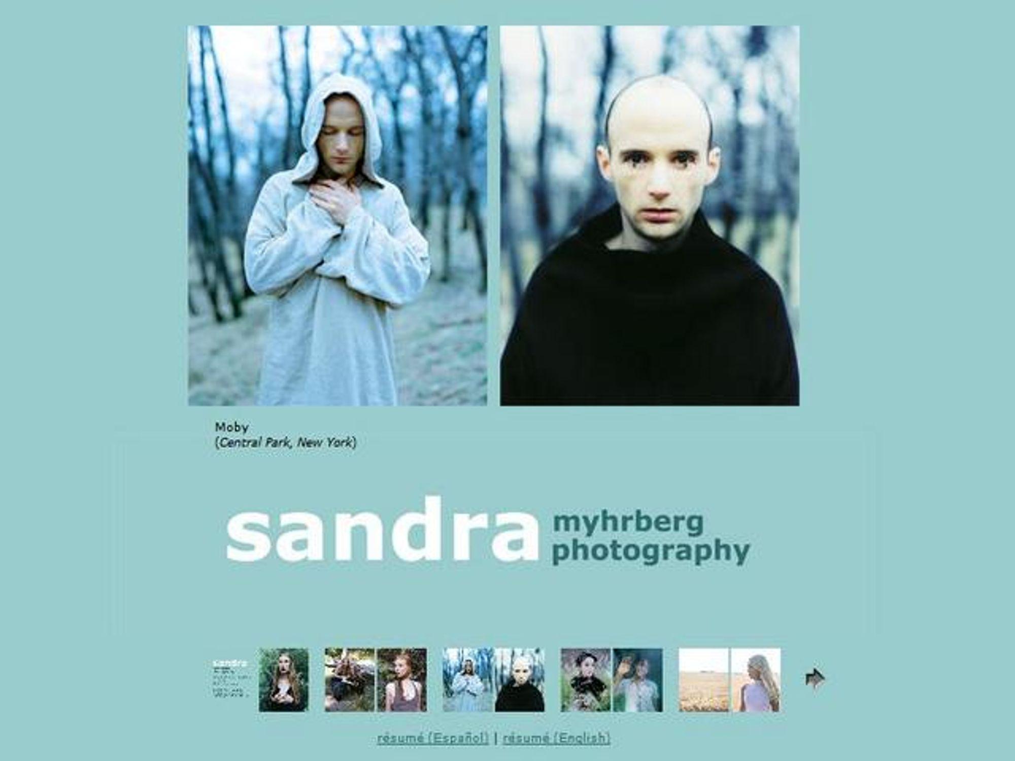 PHOTOGRAPHER SANDRA MYHRBERG